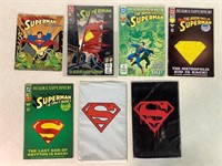 7 Superman Comic Books, 2:Are Sealed & Unopened