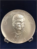 JFK Memorial plate