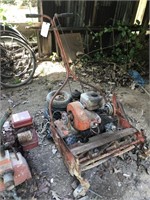 Vintage Reel Lawnmower