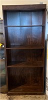 4 Shelf Bookcase in Garage