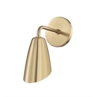 $228  Kai 1-Light Brass LED 10.25in H Wall Sconce