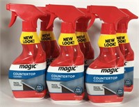 Bottles of Magic Countertop Cleaner