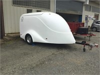 Excalibur fiberglass motorcycle trailer