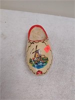 Decorative wood Dutch clog