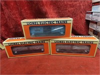 (3)Boxed New Lionel cars.