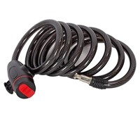 CyclePro Bicycle Spiral Black Cable Lock