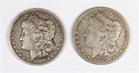 (2) MORGAN SILVER DOLLARS