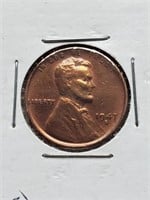 Higher Grade 1947-S Wheat Penny Cleaned