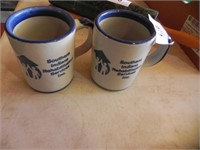 2 Louisville Stoneware Mugs