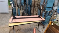 2- 24"x5' youth table