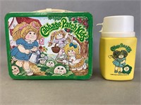 Cabbage Patch Kids Metal Lunch Box w/ Thermos