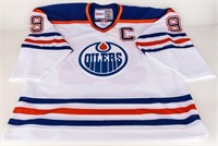 Wayne Gretzky Signed Oilers Jersey CCM
