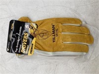 Size Large Tillman Drivers Gloves - Double stichin