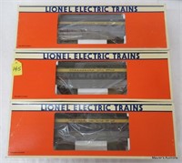 3 Lionel LLC C&O Painted Alum. Pass. Cars, OB