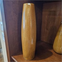 Mid Century Ceramic Stoneware TALL Vase