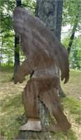 Sasquatch Metal Yard Art (L)