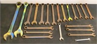 (22) Assorted Combo Wrenches