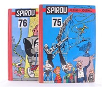 Journal de Spirou. Recueils 75 et 76 (1960)