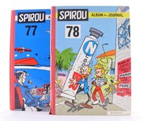 Journal de Spirou. Recueils 77 et 78 (1960)