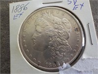 1886 Silver Dollar EX
