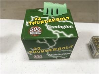 22 Thunderbolt Remington 500 rounds