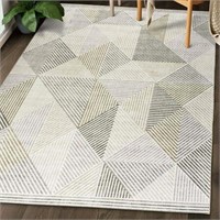 ReaLife Washable Rug  Beige Ivory  7'6 x 9'6