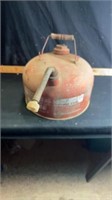 2 1/2 gal galvanized gas can