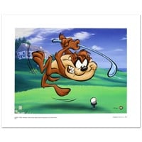 Taz Tee Off Limited Edition Giclee from Warner Bro