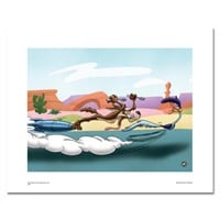 Desert Chase Numbered Limited Edition Giclee from