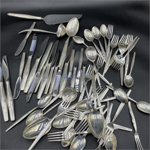 Lot of Sterling Flatware w/ 1 Miscellaneous