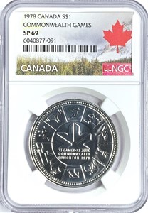 1978 Canada $1 Commonwealth Games SP-69