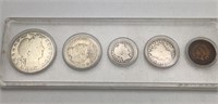 1907 Barber Coin Set