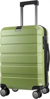 KROSER Carry On Luggage 20-Inch  Green