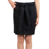 Kersh Women’s LG Woven Utility Skirt With Belt,