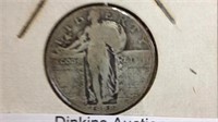 1928 S standing liberty silver quarter