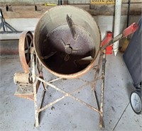 Cement mixer. 17" diameter hole