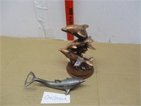 Dolphin Bottle Opener & Dolphin Statue