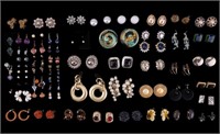 Vintage Earrings and More (59 prs)