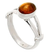 Sterling Silver Ethiopian Opal Designer Ring