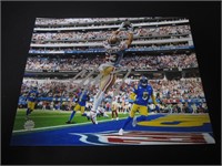 CHRISTIAN MCCAFFREY SIGNED 8X10 PHOT WITH COA