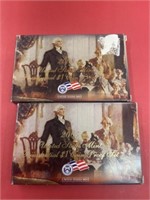 (2) 4 Coin Presidential Proof Sets:
