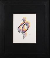 Yaacov Agam- Limited Edition color lithograph