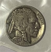 US 1936S Buffalo Nickel