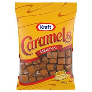 Kraft Caramels Individually Wrapped Candy, 269g