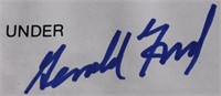 Gerald Ford: Signed FDC. 1974.