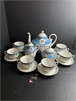 15-Piece Tea Set From Anastasia Made In Russia