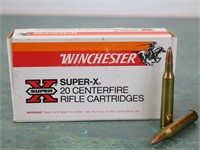 20rds Winchester Super-X 25-06 120gr Cartridges