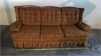 MCM 3 cushion couch, in basement bring help!!