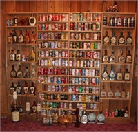 Empty Decanter Collection & Empty Can Collection