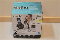 Light use Vtech bluetooth 2 pc handset